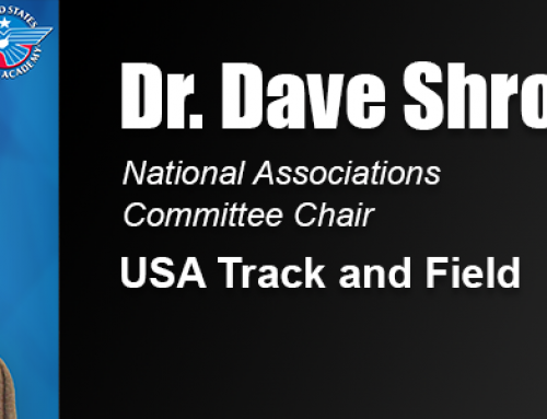 Academy 2017 Alumnus of the Year Dr. Dave Shrock Earns Highest Honor from USA Track and Field