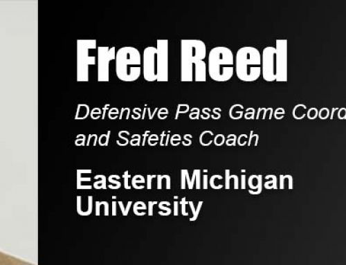 Eastern Michigan Football Assistant Fred Reed Says Academy Degree Made Him More Qualified for Coaching Jobs