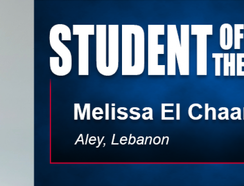 Interview with Student of the Month Melissa El Chaar