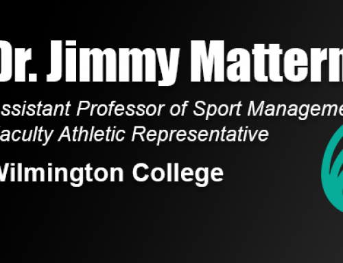 Former USSA Teaching Assistant Dr. Jimmy Mattern Named Faculty Athletic Representative at Wilmington College