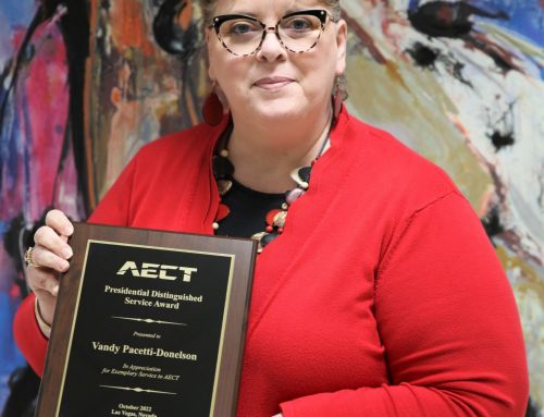 Dr. Vandy Pacetti-Donelson Earns 2022 AECT Presidential Distinguished Service Award