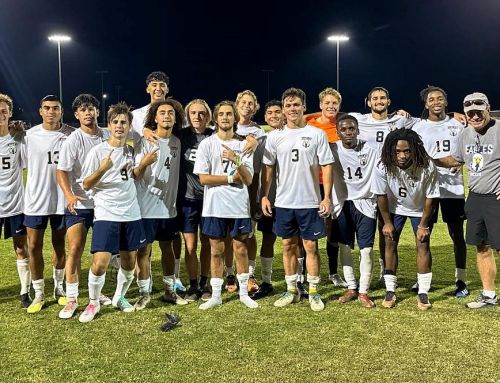 Eagles Win Historic First Soccer Match