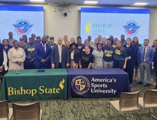USSA Working with Bishop State to Help Students and Staff Find Sports Career Path